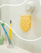 BADABULLE Perie de masaj din silicon pentru scalpul bebelusului