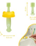 BADABULLE Periuta de dinti din silicon pentru bebelusi