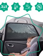 BADABULLE Set 2 parasolare pentru geam cu functie 2 in 1