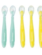 BADABULLE Set 6 lingurite colorate flexibile