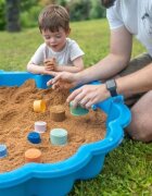 BADABULLE Set 7 jucarii stivuibile pentru baie