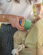 BADABULLE Set 7 jucarii stivuibile pentru baie