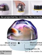 Bambinice Lampa de veghe si proiector Diamond BN023