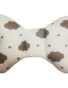 Bambinice Perna bebelusi Butterfly alb-gri norisori