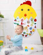 Bambinice Puisor din fetru cu 35 decoratiuni 91x61 cm BN050
