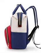 Bambinice Rucsac multifunctional mamici Colors Albastru rosu