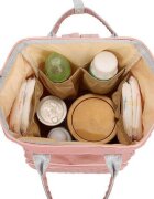 Bambinice Rucsac multifunctional mamici Diamond Roz