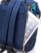 Bambinice Rucsac multifunctional mamici Leaves Albastru
