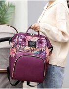Bambinice Rucsac multifunctional mamici Leaves Mov