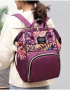 Bambinice Rucsac multifunctional mamici Leaves Mov
