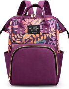 Bambinice Rucsac multifunctional mamici Leaves Mov