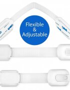 Bambinice Set 10 sisteme de siguranta multifunctionale reglabile 19 cm
