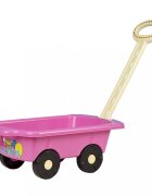 Bayo Carucior copii cu roti pentru transport jucariiaccesorii gradina 45x28x16 cm Tugboat Pink