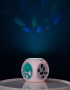 bblüv Lampa de veghe Kube cu proiector si muzica multicolor