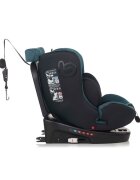 BE COOL Scaun auto Easy Be Petrol I-Size Rotire 360 grade 40-150 cm 0-36 kg Cu Isofix si Centura Top Tether