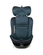 BE COOL Scaun auto Easy Be Petrol I-Size Rotire 360 grade 40-150 cm 0-36 kg Cu Isofix si Centura Top Tether