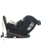 BE COOL Scaun auto pentru copii Easy Be Grass I-Size rotire 360 grade 40-150 cm 0-36 kg cu isofix si centura Top Tether conform cu standardul european de securitate ECE R129