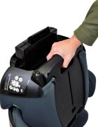 BE COOL Scaun auto pentru copii Foldy Antracit I-Size sistem isofix pliabil 100-150 cm 4-12 ani ECE R129