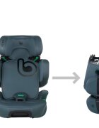 BE COOL Scaun auto pentru copii Foldy Be Petrol I-Size Cu sistem isofix Pliabil 100-150 cm 4-12 ani ECE R129