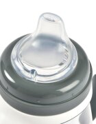 BEABA Biberon de invatare 2 in 1 din tritan 210 ml Mineral Grey