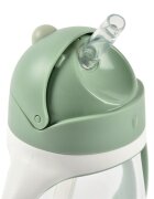 BEABA Cana cu pai din tritan 300 ml Sage Green