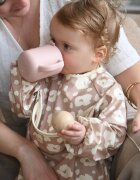 BEABA Cana de antrenament silicon Cotton Candy