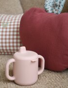 BEABA Cana de antrenament silicon Cotton Candy