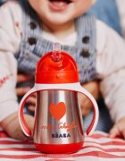 BEABA Cana inox cu pai 250 ml Mathilde Cabanas