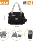 BEABA Geanta de infasat Geneva II Neagra New Color