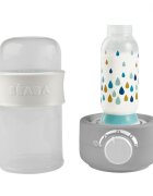 BEABA Incalzitor biberoane si sterilizator Baby Milk Secong Gri