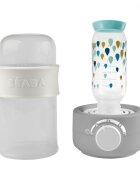 BEABA Incalzitor biberoane si sterilizator Baby Milk Secong Gri