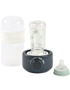 BEABA Incalzitor biberoane si sterilizator BabyMilk Second Night Blue