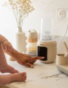 BEABA Incalzitor si sterilizator pentru biberoane Multi Milk Clay Earth
