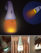 BEABA Lampa portabila 2 in 1 Pixie Torch Sage Green