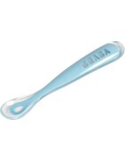 BEABA Lingurita silicon Bleu