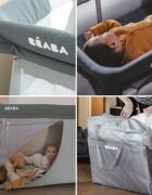BEABA Patut de calatorie 3 in 1 Eazy Sleep mineral grey