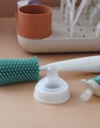 BEABA Perie din silicon 2 in 1 Sage Green
