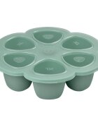 BEABA Recipient ermetic silicon multiportii 6x150 ml Sage Green
