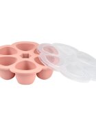 BEABA Recipient ermetic silicon multiportii 6x90 ml Old Pink