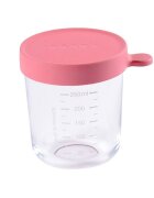 BEABA Recipient ermetic sticla 250ml roz