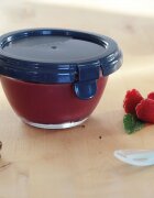 BEABA Recipient ermetic sticla Pyrex Dark Blue