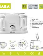 BEABA Robot Babycook Plus White Silver