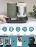 BEABA Robot Babycook Smart + Wi-Fi Grey Green