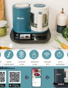 BEABA Robot Babycook Smart + Wi-Fi Peacock Blue