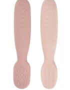 BEABA Set 2 lingurite din silicon Cotton Candy Sorbet