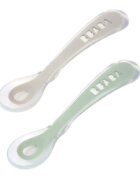BEABA Set 2 lingurite silicon +8 luni Sage Green
