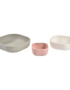 BEABA Set 3 boluri din silicon Velvet grey