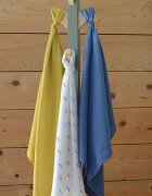 BEABA Set 3 museline bumbac organic 70x70 cm teckel beige