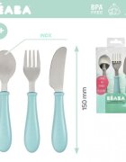 BEABA Set 3 tacamuri inox Airy Green