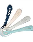 BEABA Set 4 lingurite silicon +8 luni Drizzle